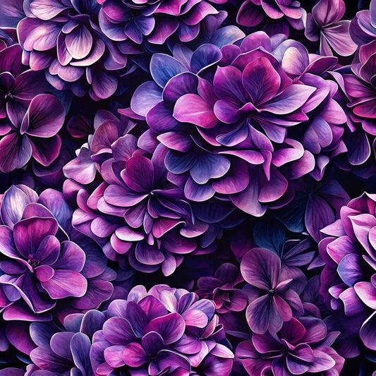 Realistic Flowers Pattern 20 Quilting Cotton Fabric