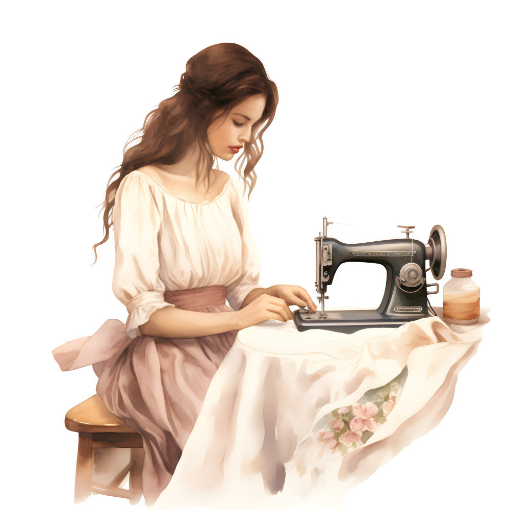 cream, ivory, blush pink, dusty rose, brown, warm beige, floral, roses, vintage, romantic, elegant, traditional, feminine, cottage core, sewing, needlework, botanical, spring, soft colors, pastoral, nostalgic, retro, homestead, crafting, antique aesthetic, delicate, shabby chic, country, timeless