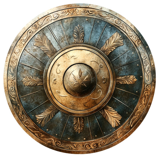 Ancient Greece Fabric Panel 24