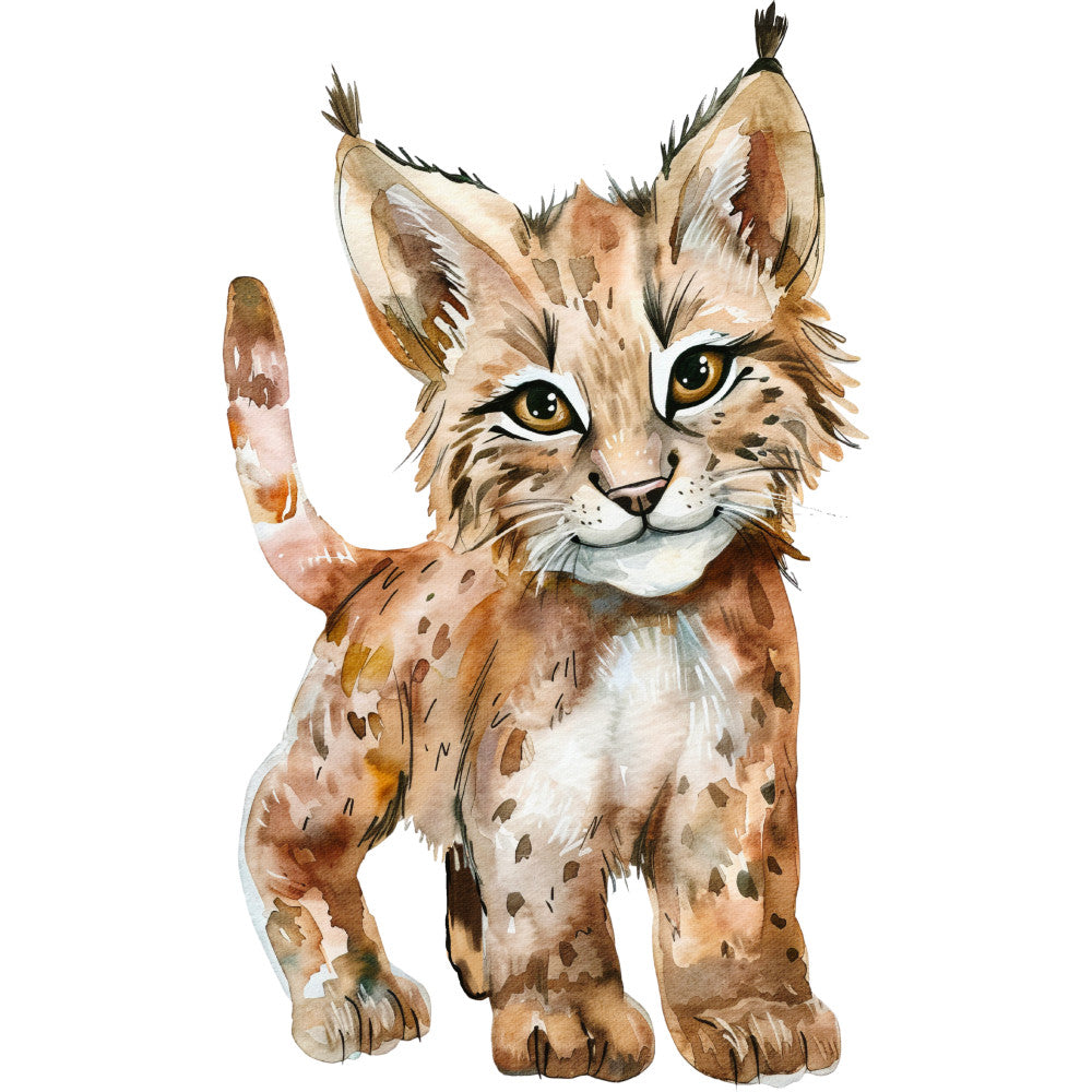 Woodland Animals World Fabric Panel 81