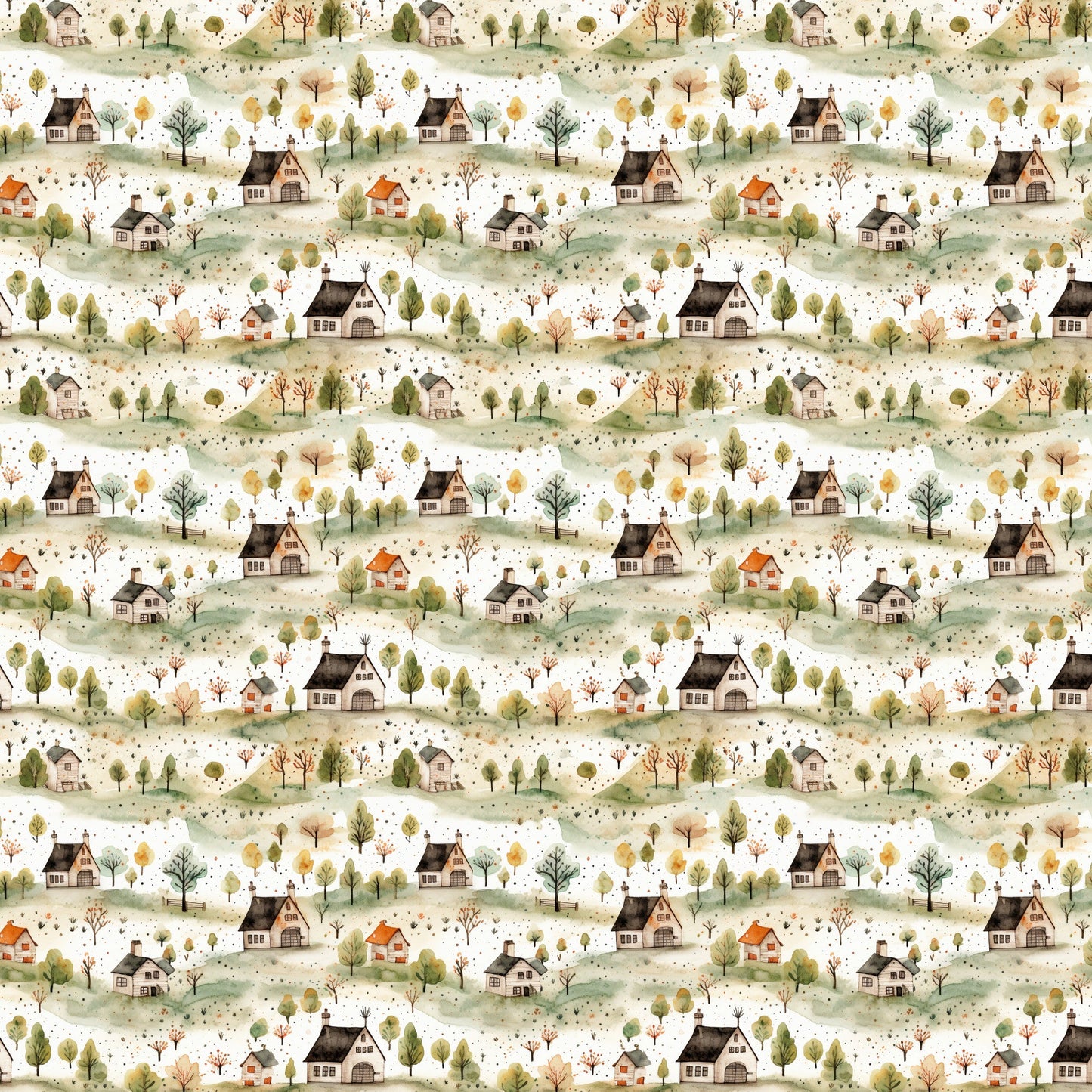 Shabby Rustique Pattern 8 Quilting Cotton Fabric