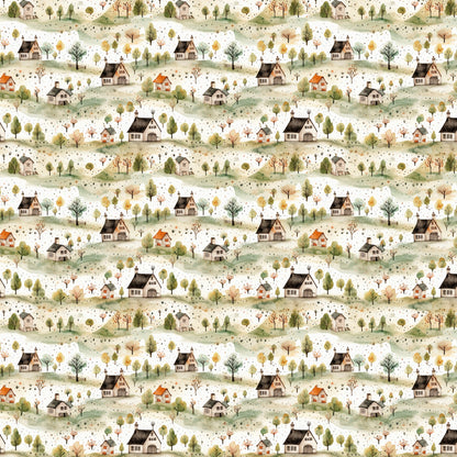 Shabby Rustique Pattern 8 Quilting Cotton Fabric