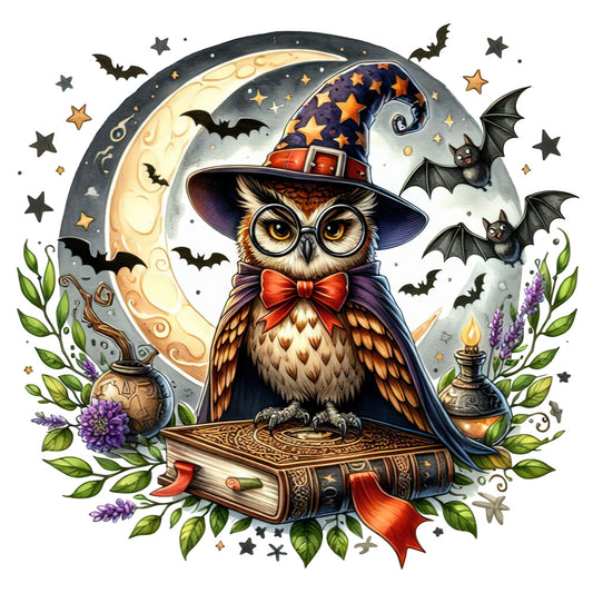 Halloween Wonder Animals Fabric Panel 82