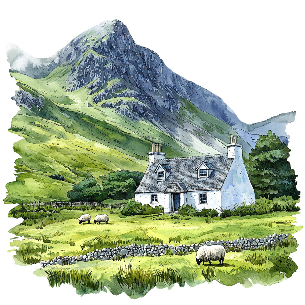 Landscapes of Scotland Fabric Panel 16