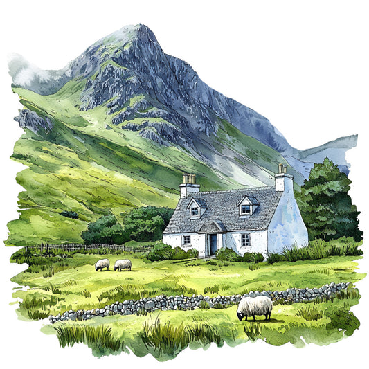 Landscapes of Scotland Fabric Panel 16