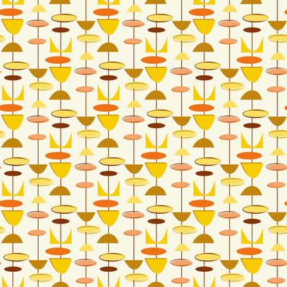 Marigold Mobiles Pattern 6 Minky Fabric