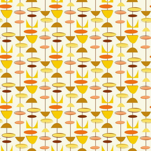 Marigold Mobiles Pattern 6 Minky Fabric