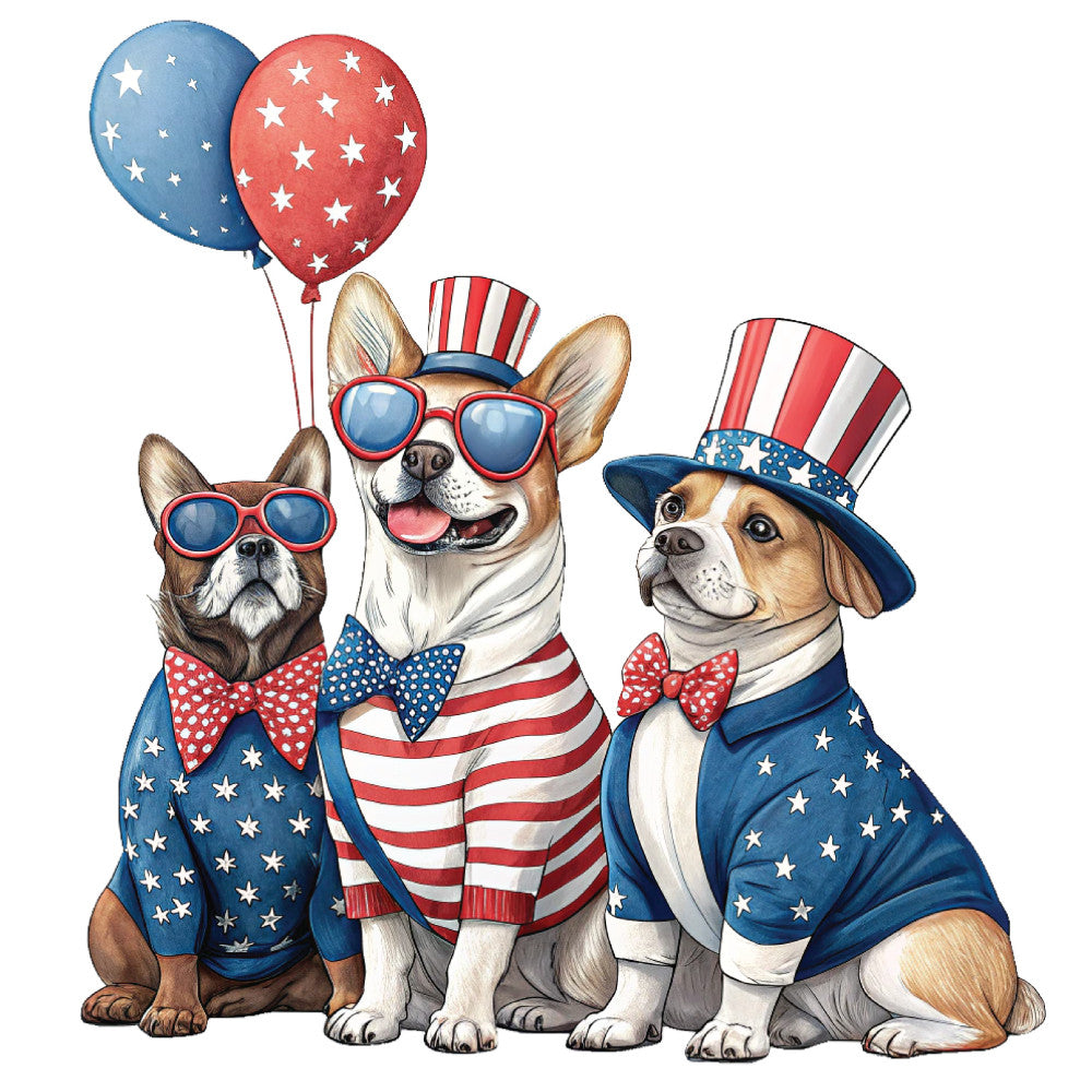 4th of July Design Fabric Panel 9