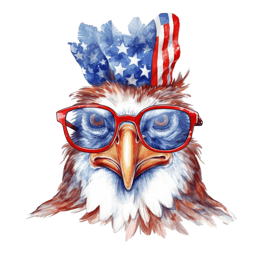 American Rooster Fabric Panel 8