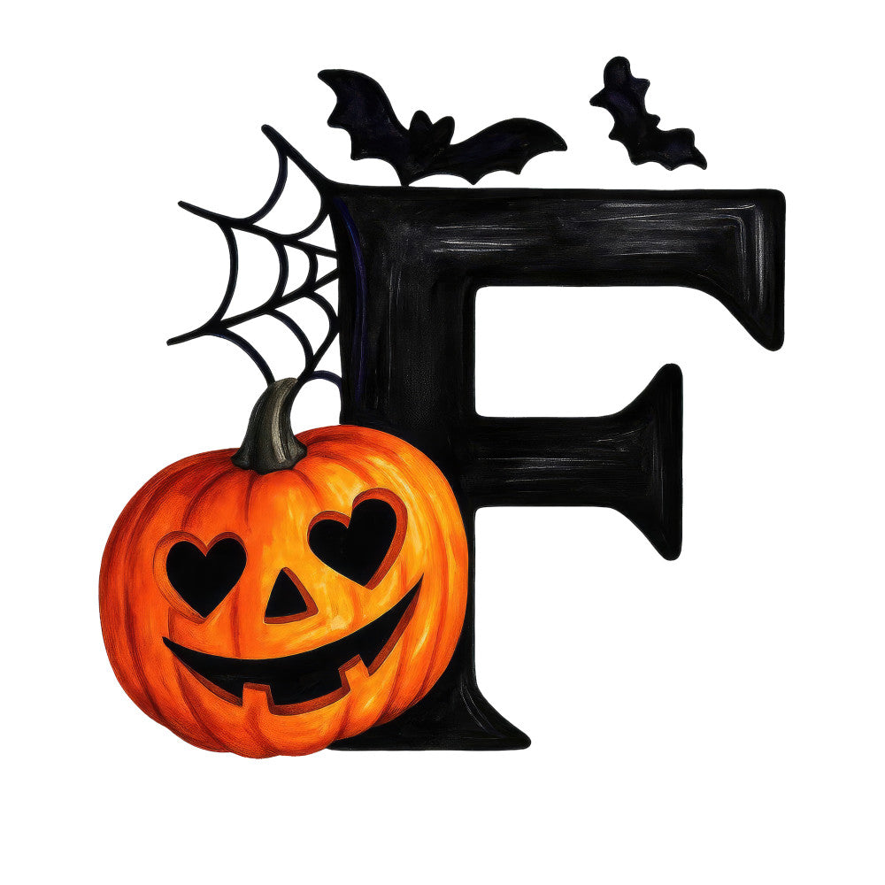 Halloween Alphabet Fabric Panel 35