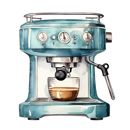 Coffee Elements Fabric Panel 26