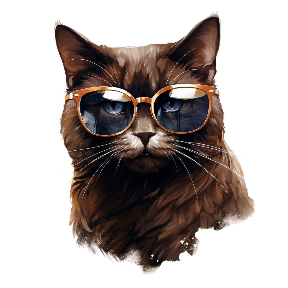 Cats with Sunglasses Fabric Panel 19