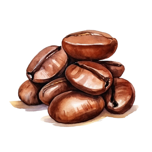 Coffee Elements Fabric Panel 34