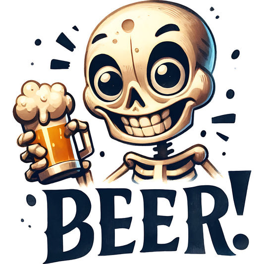 Funny Beer Quote Fabric Panel 4