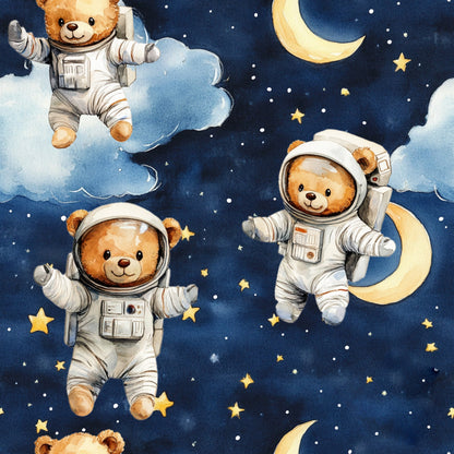 Little Cub Dreams Pattern 2 Minky Fabric