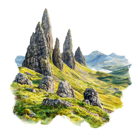 Landscapes of Scotland Fabric Panel 24