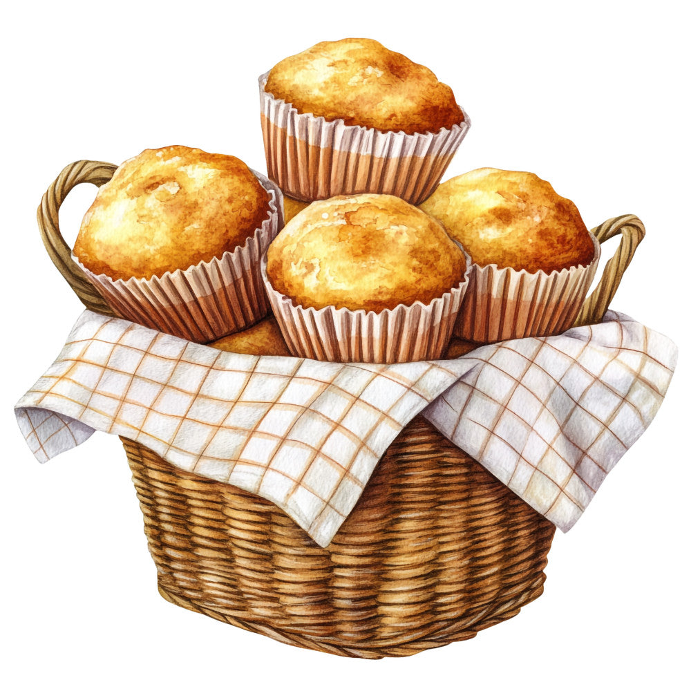 Watercolor Thanksgiving Fabric Panel 4