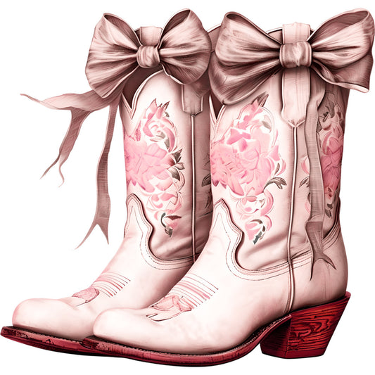 Coquette Cowgirl Fabric Panel 16