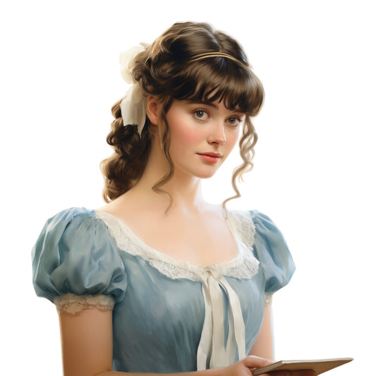 Regency Era Fabric Panel 32