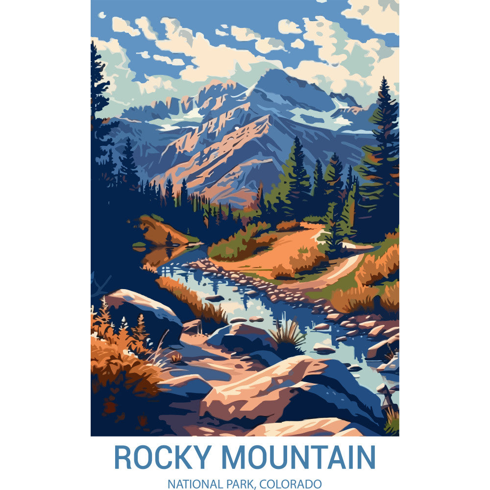 National Parks Posters Fabric Panel 43