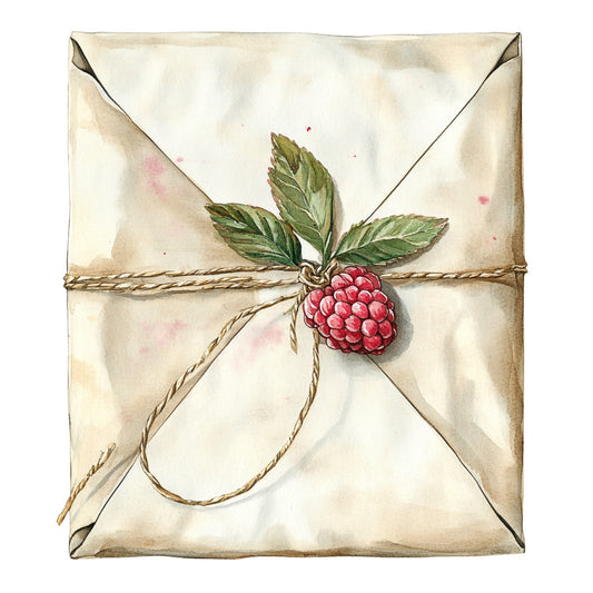 Raspberry Gardens Fabric Panel 23
