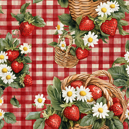 Berry Basket Charm Pattern 14 Minky Fabric