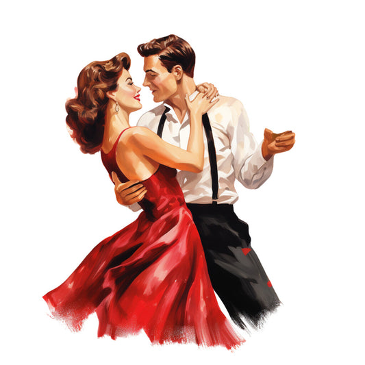 Red Rock and Roll Fabric Panel 19