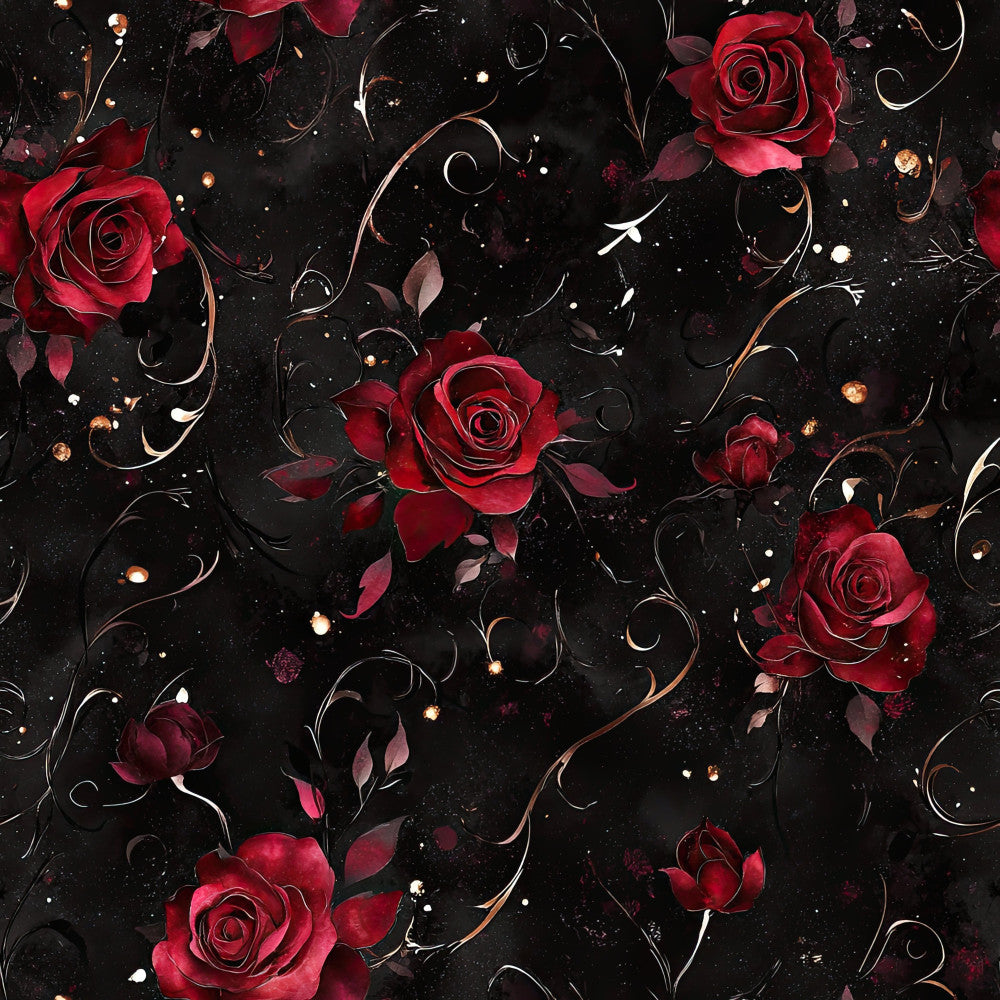 Gothic Fairytale Pattern 48 Minky Fabric