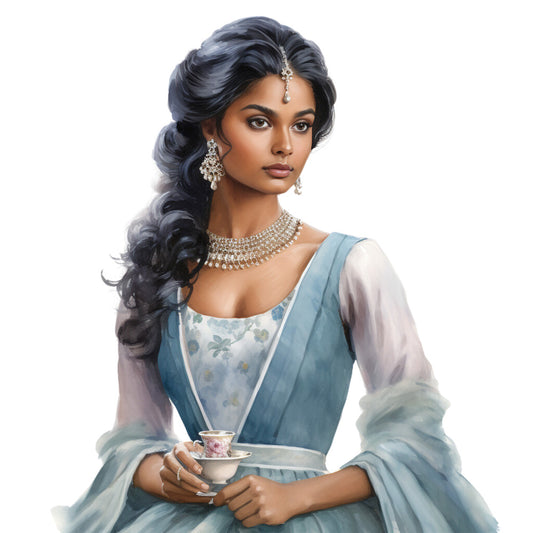 Regency Era Fabric Panel 47