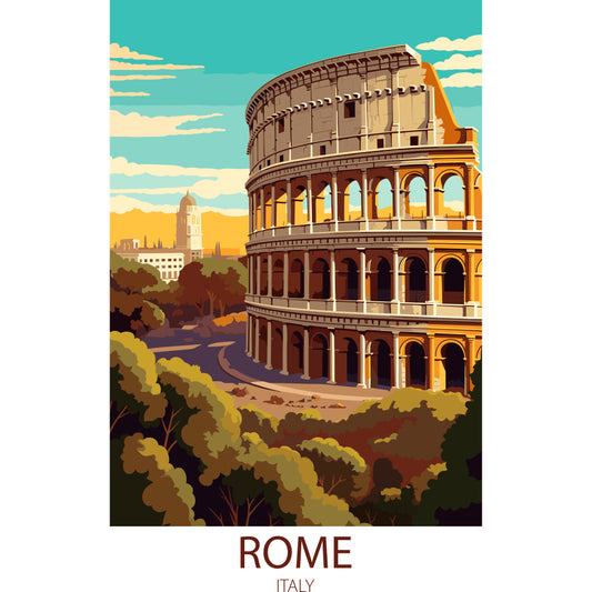 Travel Poster Fabric Panel 5