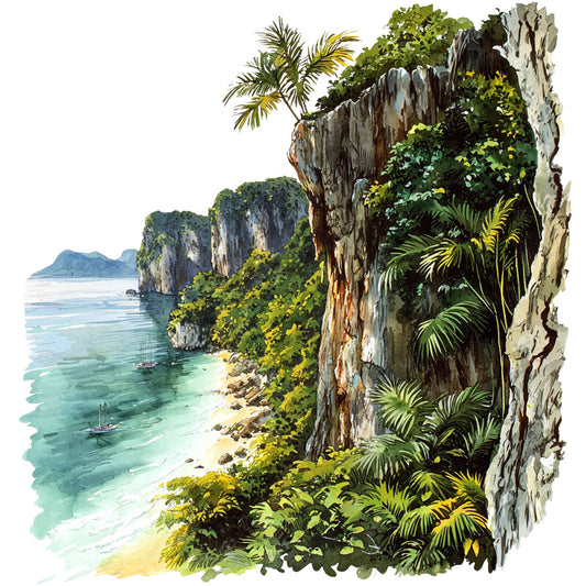 Thailand Resort Fabric Panel 14