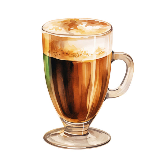Coffee Elements Fabric Panel 46
