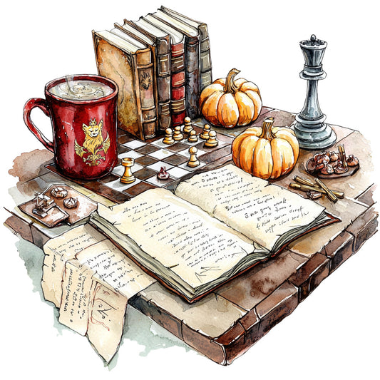 Wizard School Fabric Panel 36