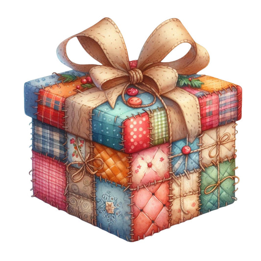 Patchwork Christmas Fabric Panel 28