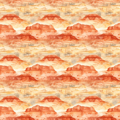 Canyon Blooms Pattern 1 Minky Fabric