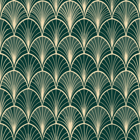 Art Deco Pattern 9 Quilting Cotton Fabric