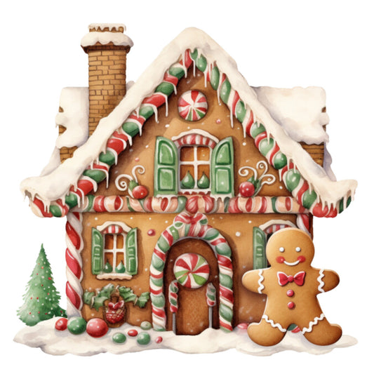 A Retro Christmas Fabric Panel 38