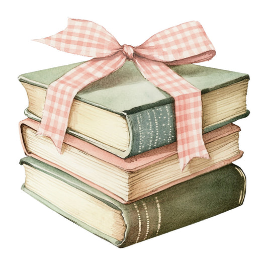 Shabby Chic Books Fabric Panel 5