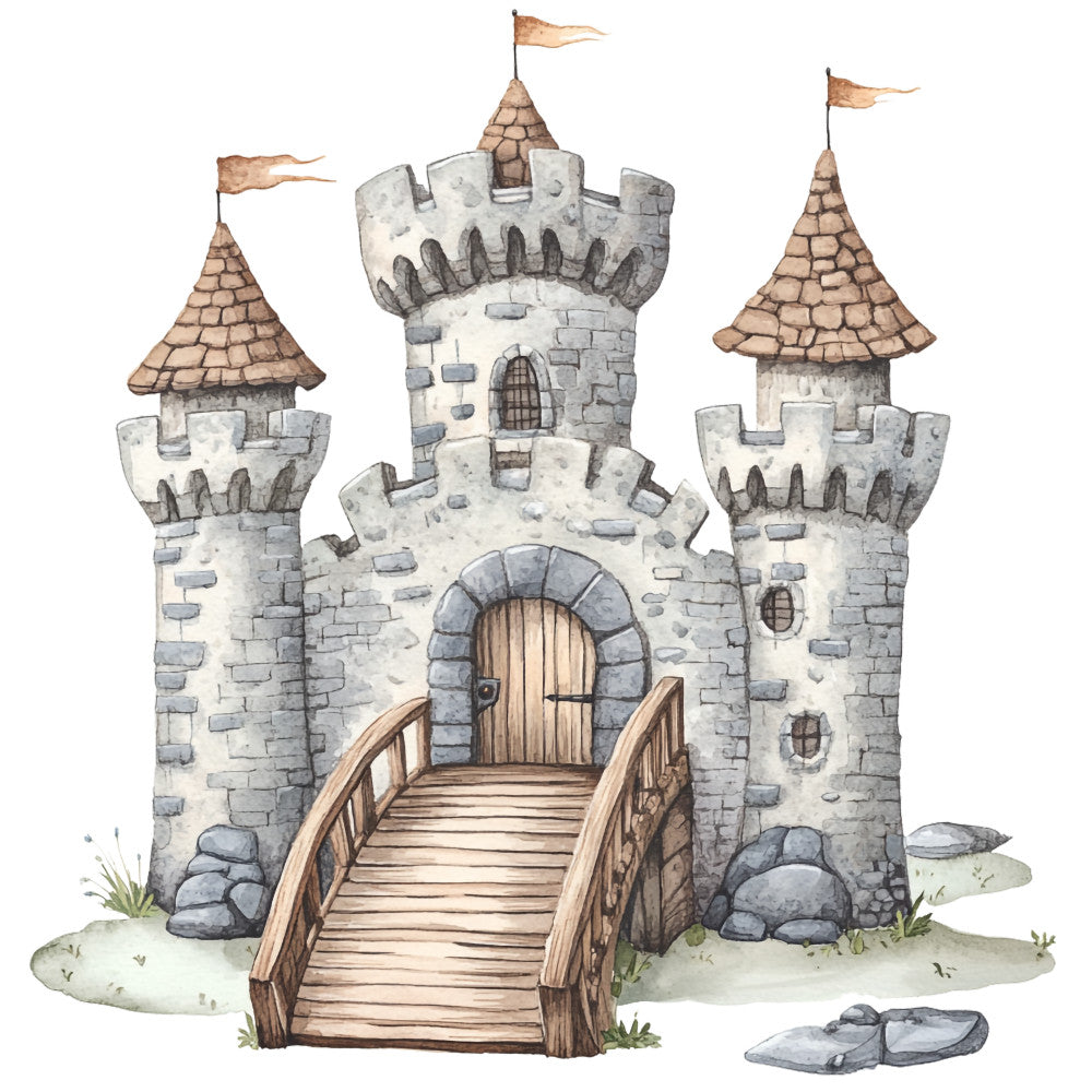 Cute Knight Fabric Panel 39