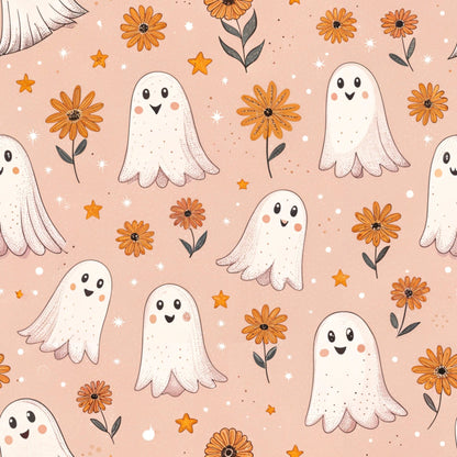 Groovy Ghouls Pattern 3 Minky Fabric