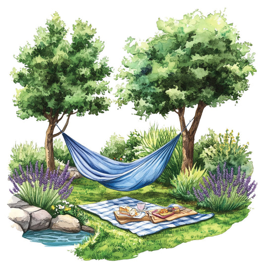 Spring Gardens Fabric Panel 4
