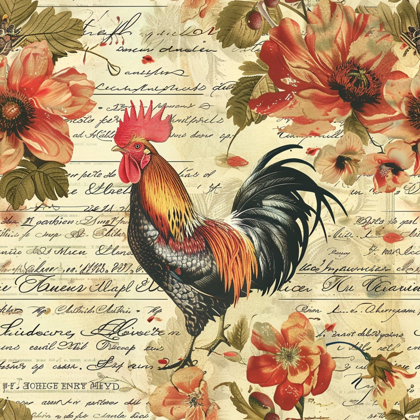 Farm Life Pattern 50 Quilting Cotton Fabric