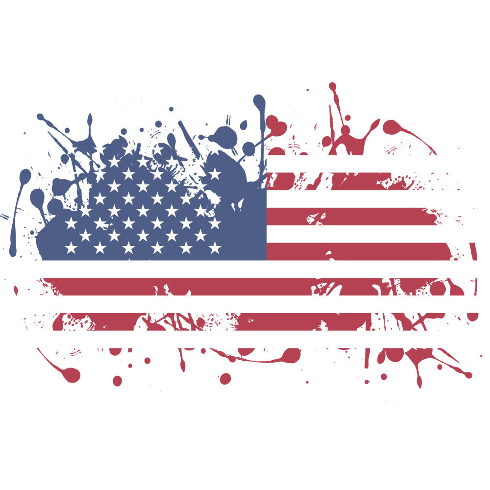 American Flag Icons Fabric Panel 30