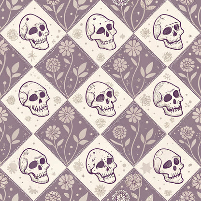 Retro Halloween Pattern 24 Quilting Cotton Fabric