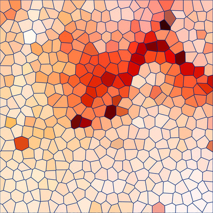 Stained Glass Dreams Pattern 2 Minky Fabric