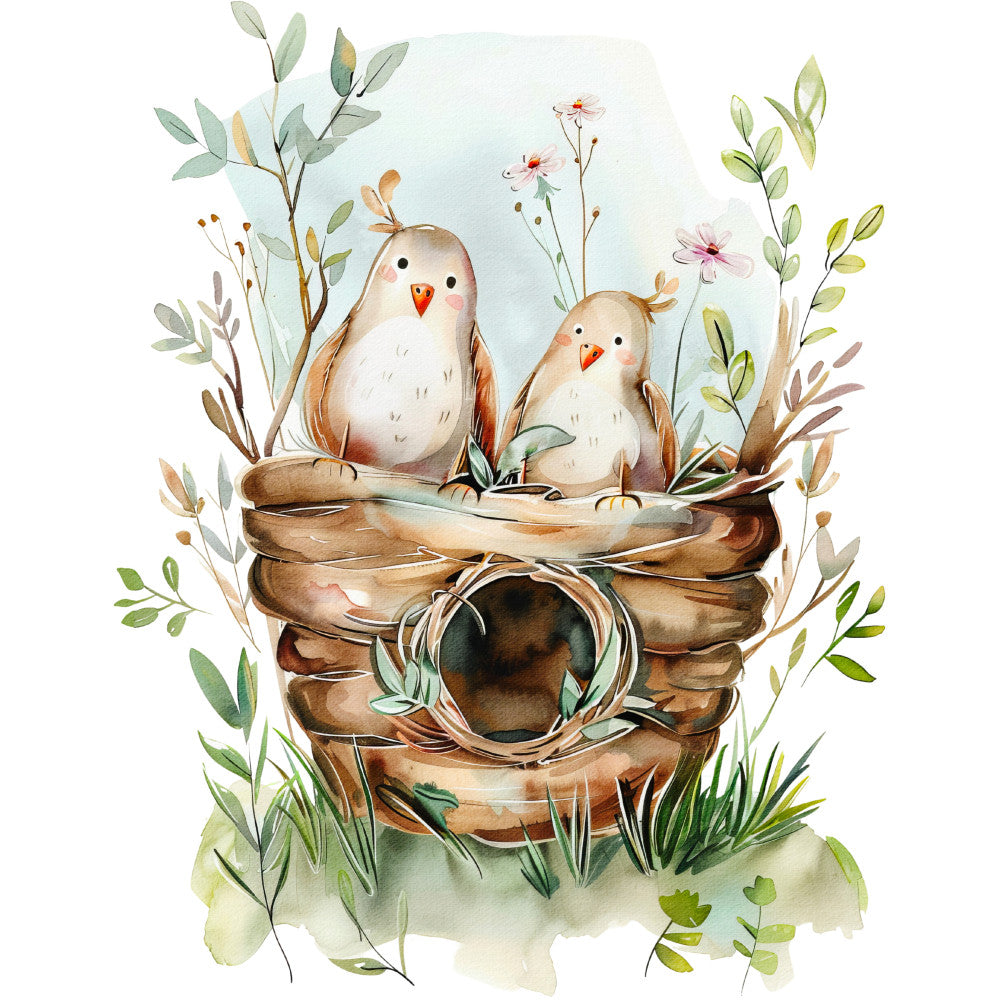 Woodland Animals World Fabric Panel 30