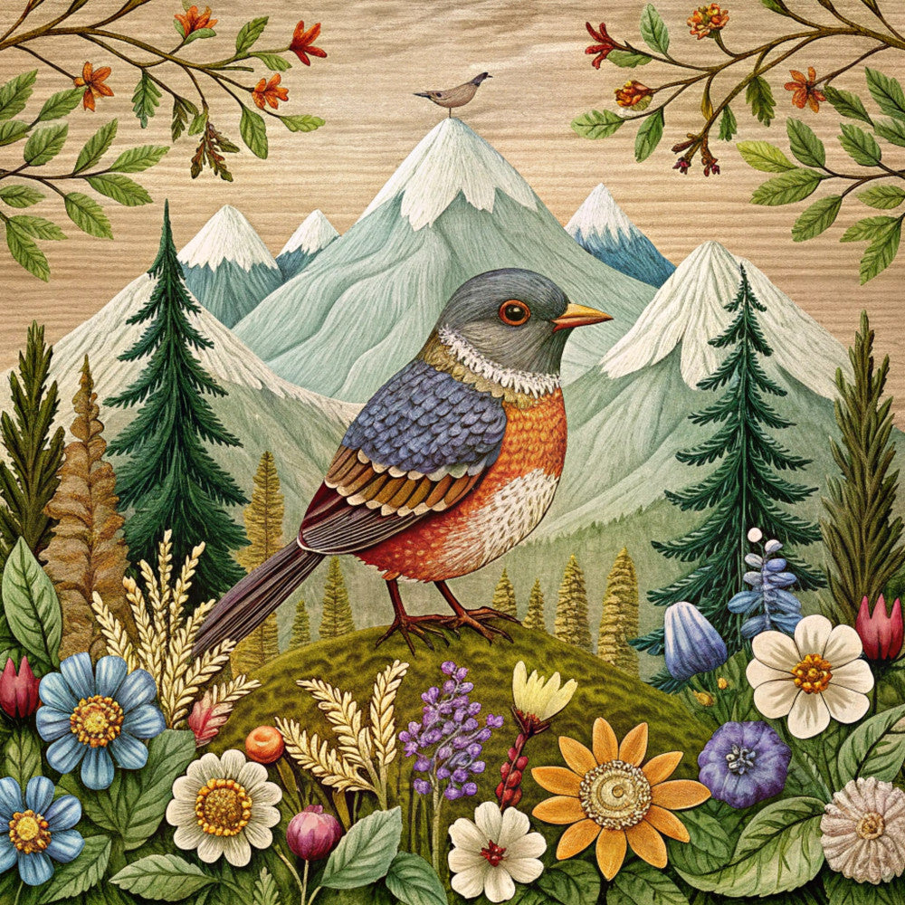 Yellowstone Landscape Fabric Panel 19