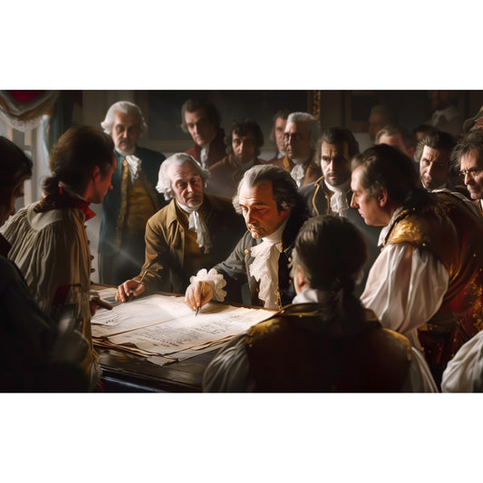 1776 Independence Day Fabric Panel 1