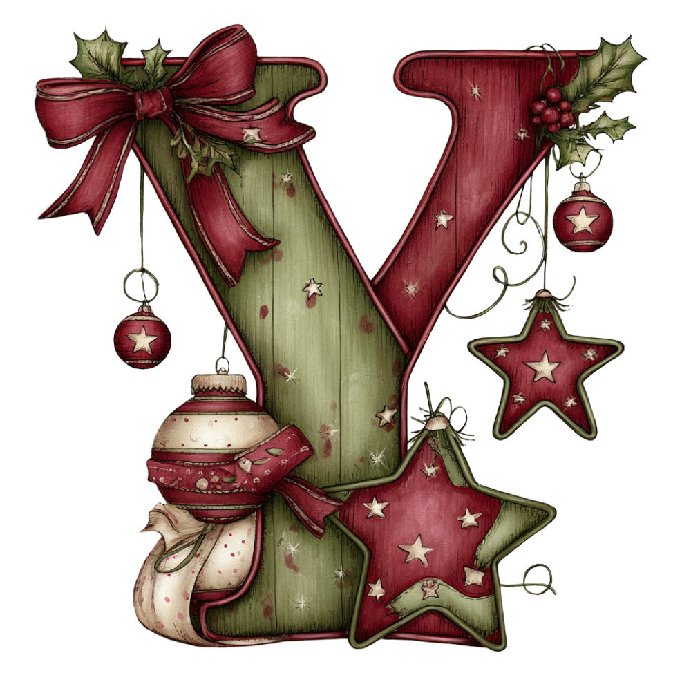 burgundy, wine red, sage green, olive green, cream, beige, christmas, holiday, festive, vintage, whimsical, rustic, elegant, traditional, ornaments, baubles, stars, ribbons, bows, holly, berries, decorative, nostalgic, seasonal, winter, red and green, metallic accents, cottage style, timeless