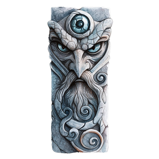 Nordic Totems Fabric Panel 22